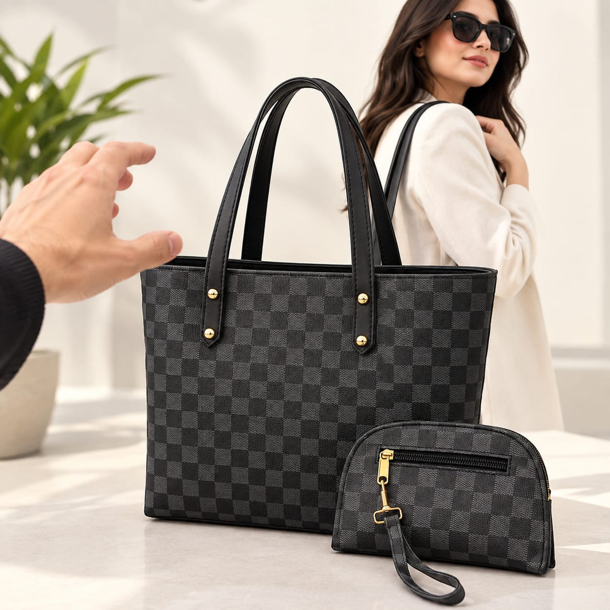 “Luxury Look, Everyday Style – Women’s Stylish Leather Shoulder Bag”